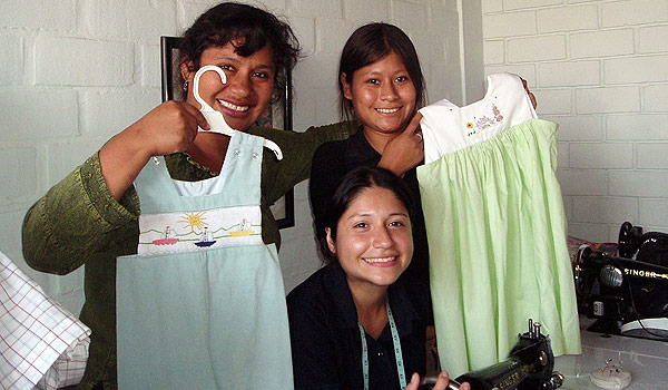 Machu Picchu Stars showing off their childrens clothing line